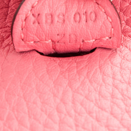 Hermes Taurillon Clemence Amazone Evelyne TPM Rose Azalee Rouge Pivoine 7 of 7
