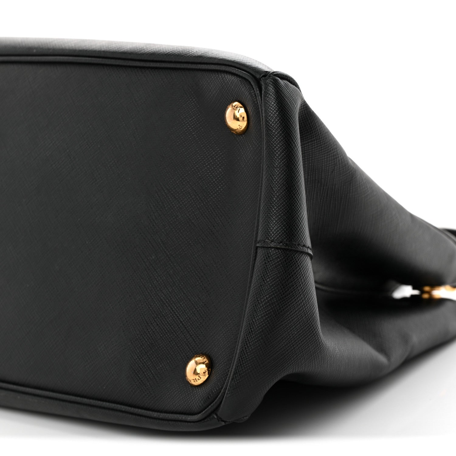 Prada Saffiano Medium Galleria Double Zip Tote Black 10 of 11
