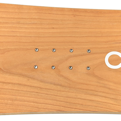 Chanel Wood Logo Snowboard Natural White 5 of 7