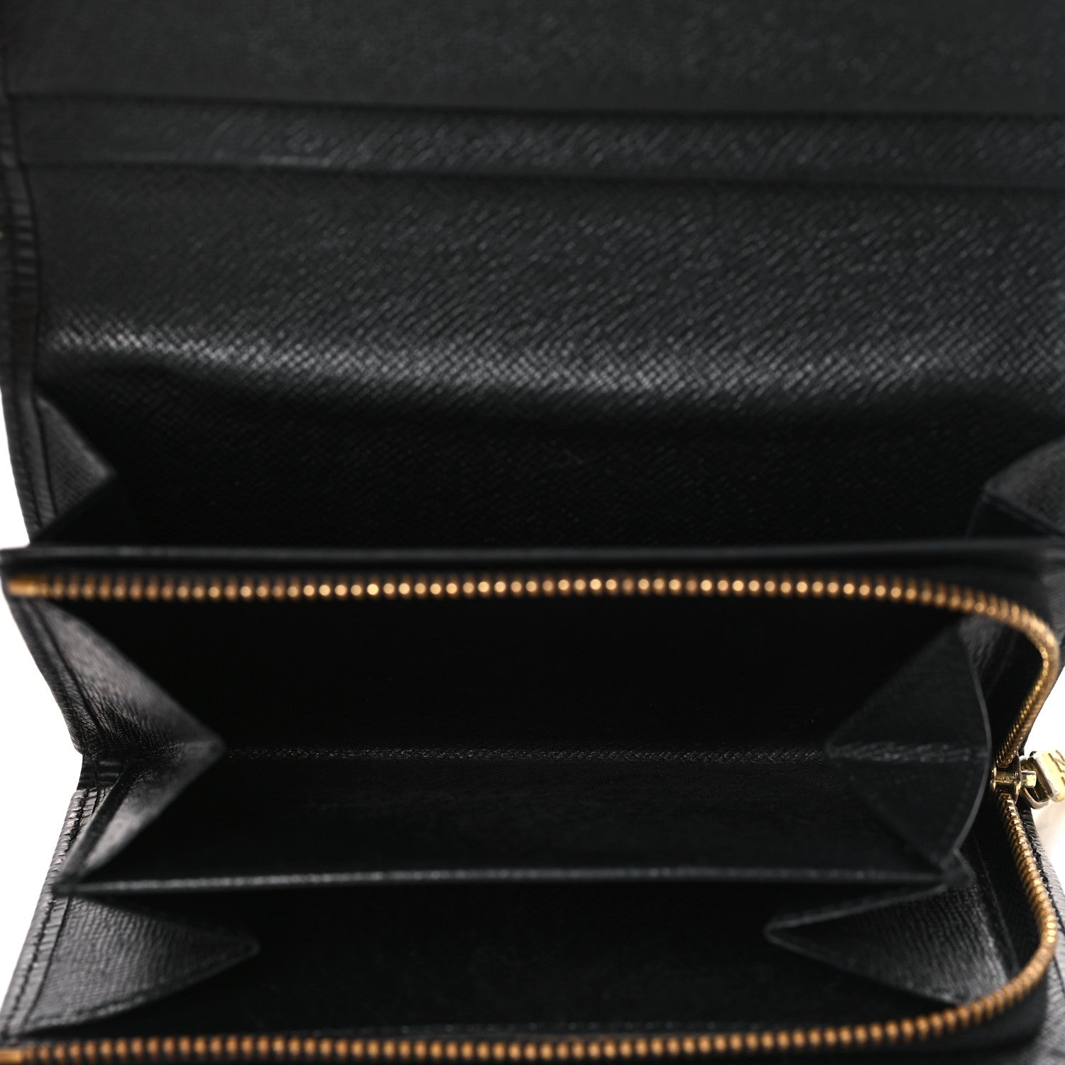 Louis Vuitton Epi Porte-Monnaie Billets Tresor Wallet Black 5 of 7