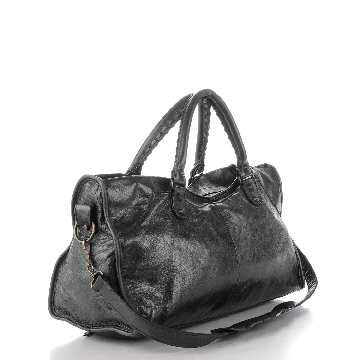 Balenciaga Agneau Classic Hardware Part Time Black 3 of 10