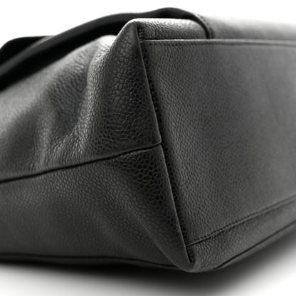 Chanel Caviar CC Shopper Tote Black 10 of 14