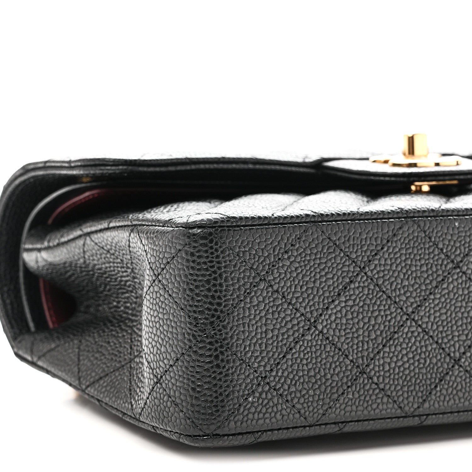 Chanel Caviar Quilted Small Double Flap Black 9 of 11