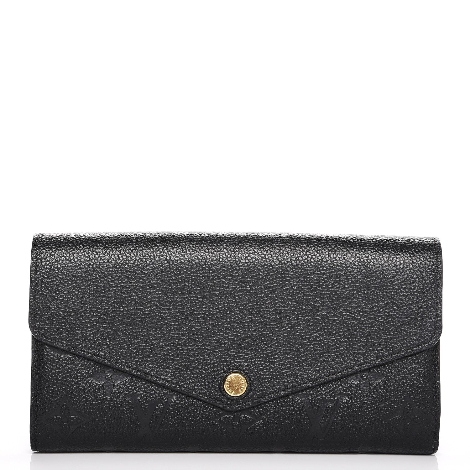 Louis Vuitton Empreinte Sarah Wallet NM Black 1 of 6