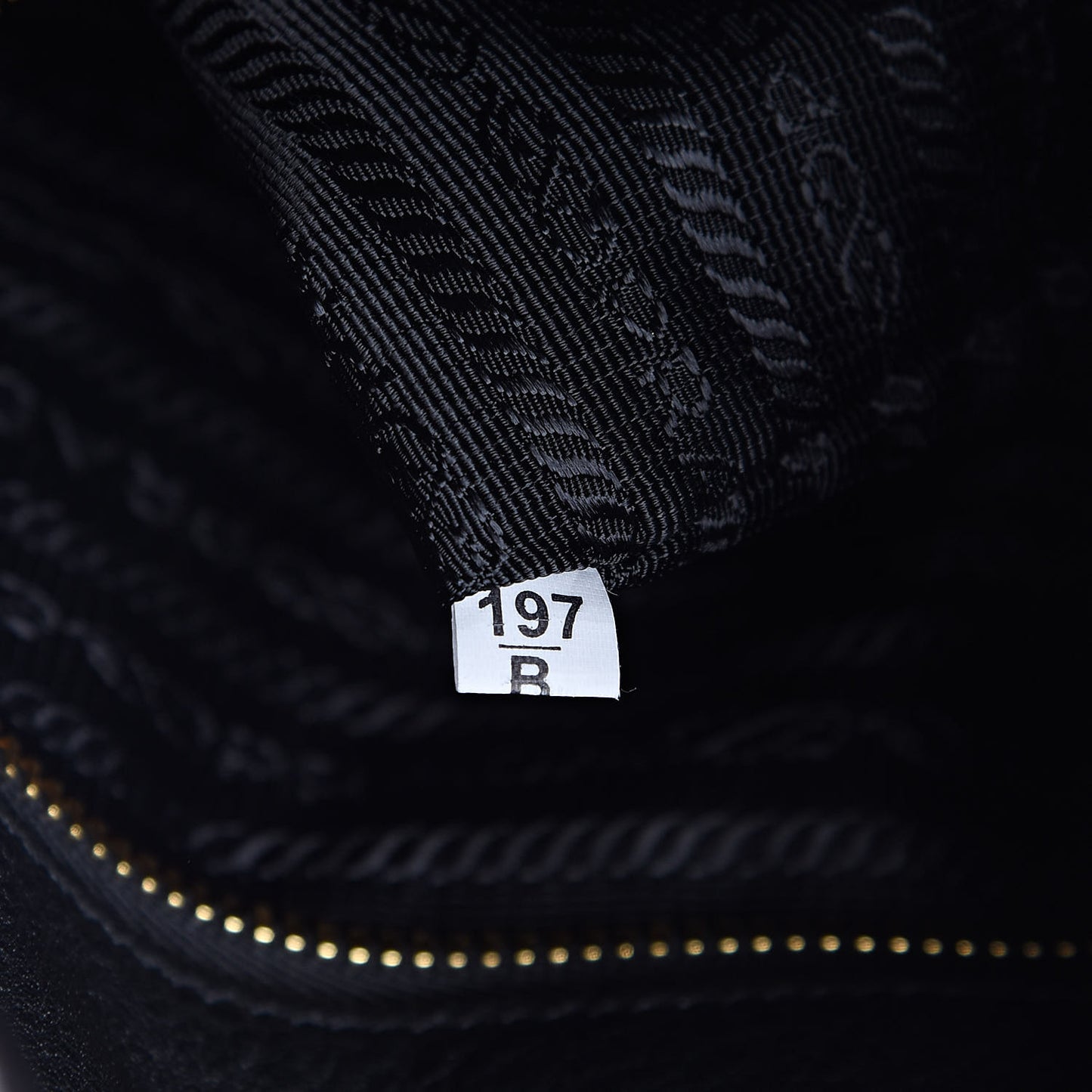 Vitello Phenix Embossed Logo Hobo Black