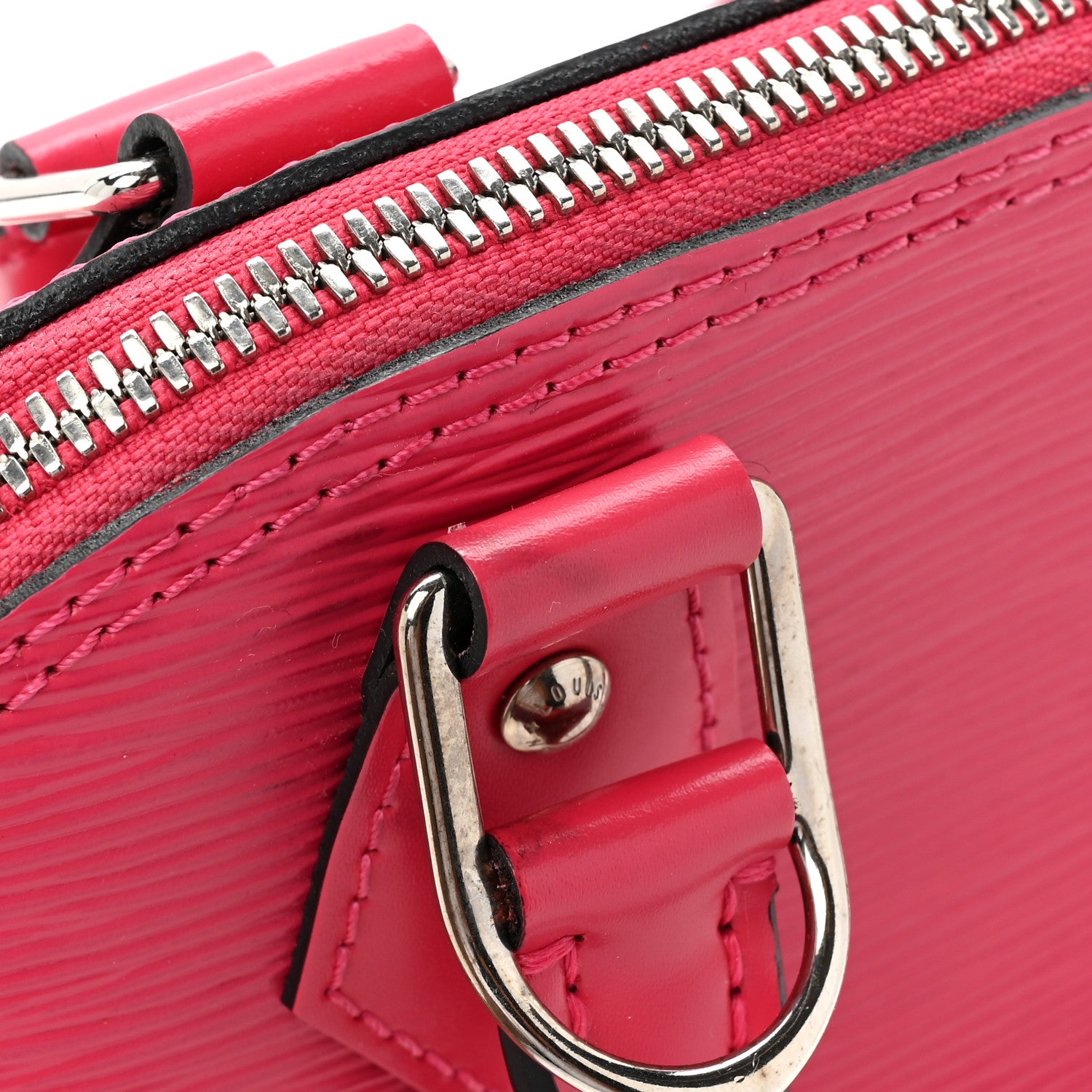 Louis Vuitton Epi Jacquard Alma BB Rose Pondicherry 12 of 12