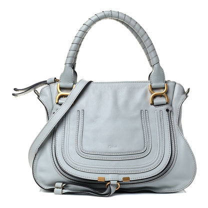 Chloe Calfskin Medium Marcie Satchel Cloudy Blue 1 of 4