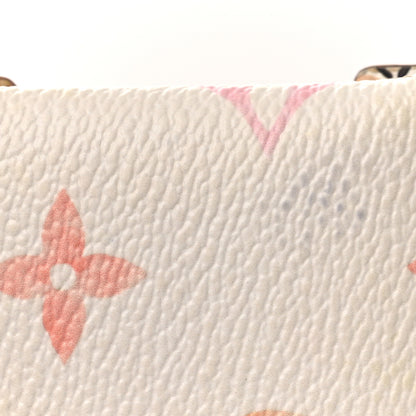 Louis Vuitton Monogram Resort Small Kirigami Pochette Insert White Beige 7 of 7