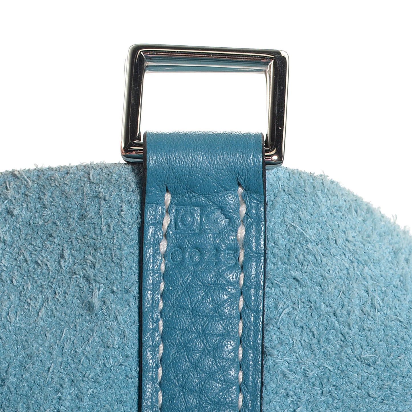 Taurillon Clemence Picotin Lock 18 PM Blue Jean