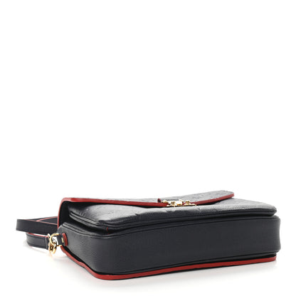 Louis Vuitton Empreinte Pochette Metis Marine Rouge 4 of 9