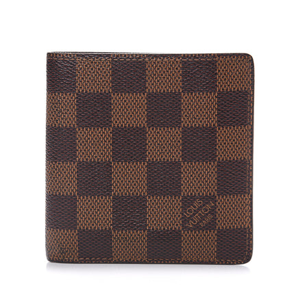 Louis Vuitton Damier Ebene Billfold Wallet 6 Credit Card Slots 1 of 10