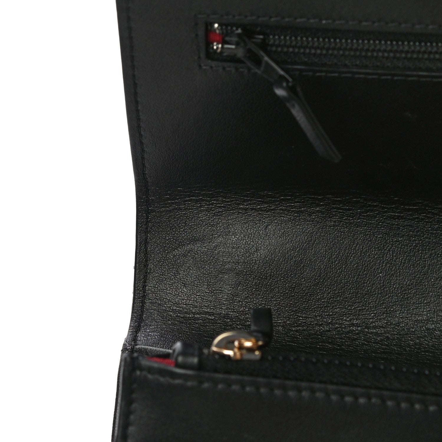 Chanel Lambskin Quilted Chanel 19 Wallet On Chain WOC Black 16 of 17