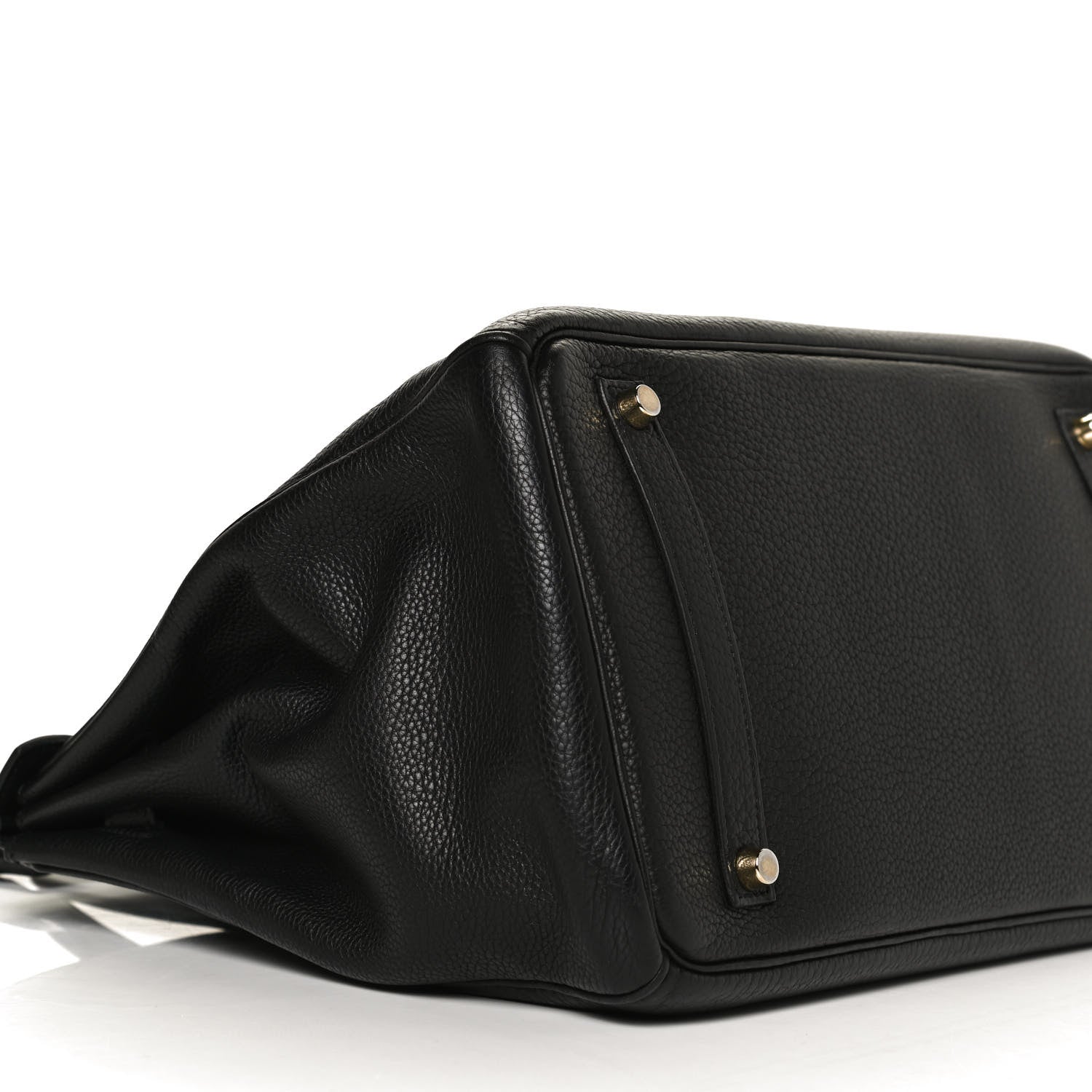 Hermes Taurillon Clemence Birkin 35 Black 8 of 12