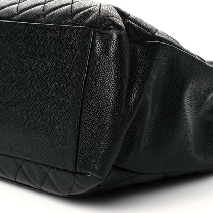 Chanel Caviar Quilted Grand Shopping Tote GST Black 10 of 18