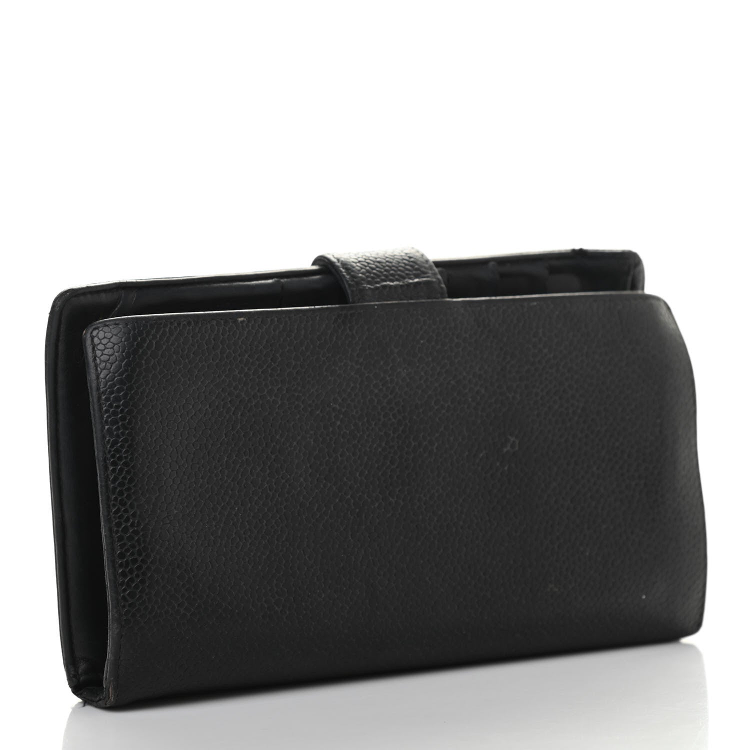 Chanel Caviar Timeless CC French Wallet Black 3 of 8