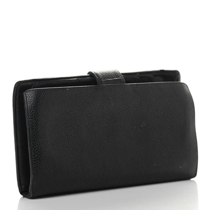 Chanel Caviar Timeless CC French Wallet Black 3 of 8