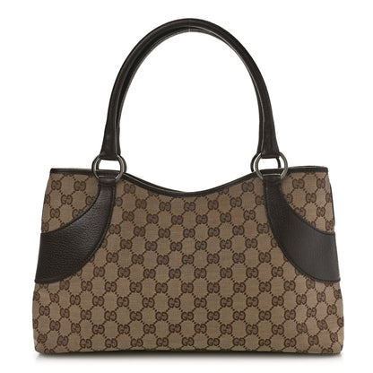 Gucci Monogram Shoulder Bag Dark Brown 1 of 9