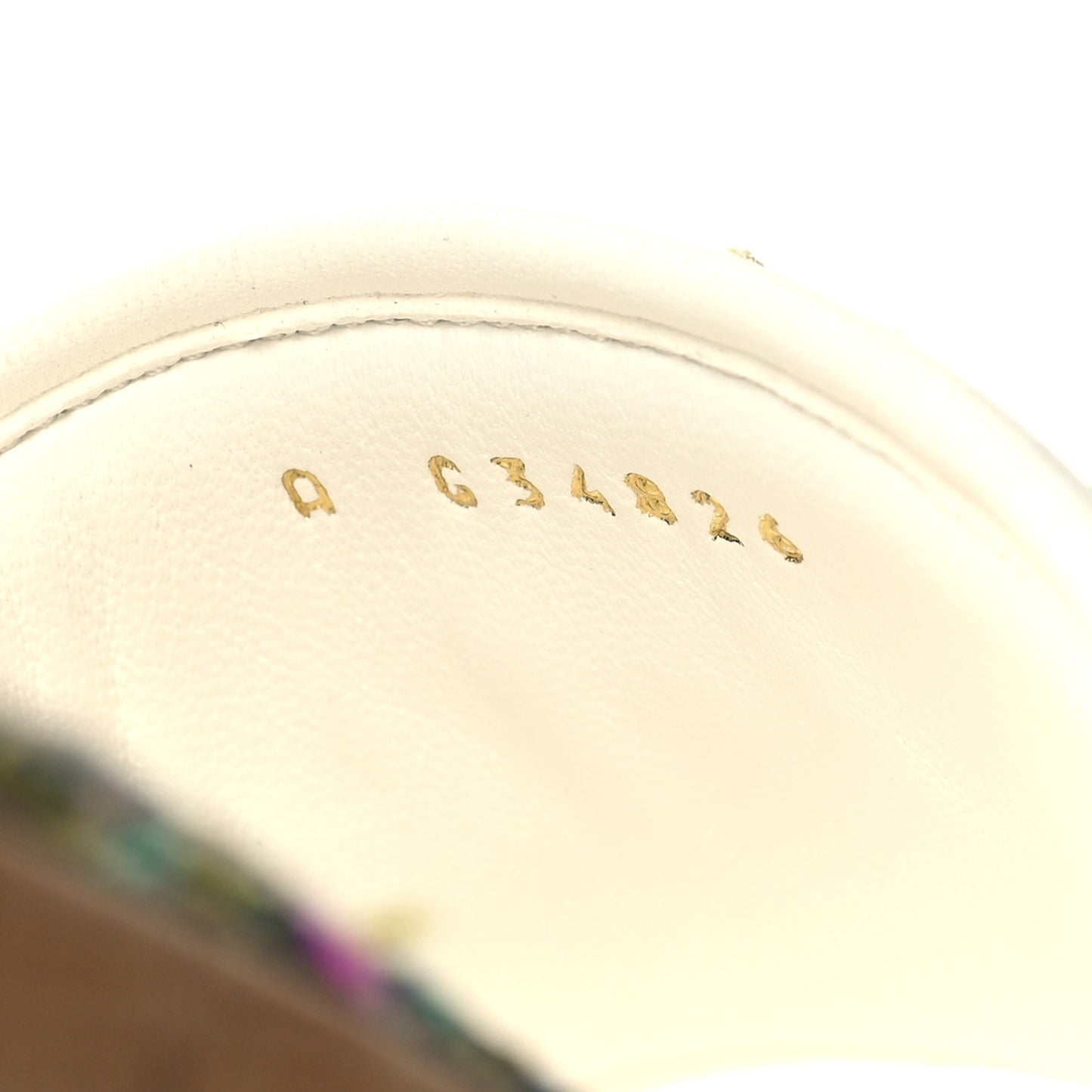 Tweed Cork Mule Sandal 37 White Multicolor