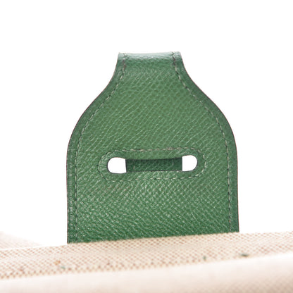 Hermes Courchevel Toile Cabas 50 Vert Clair 9 of 21
