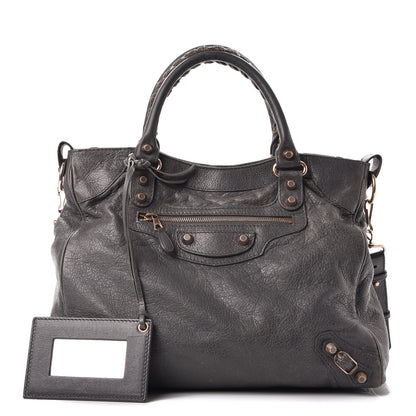 Balenciaga Agneau Giant 12 Rose Gold Hardware Velo Gris Tarmac 1 of 15