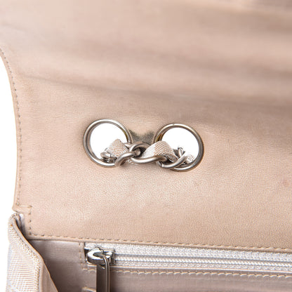 Chanel Nylon Medium Travel Flap Light Beige 10 of 16