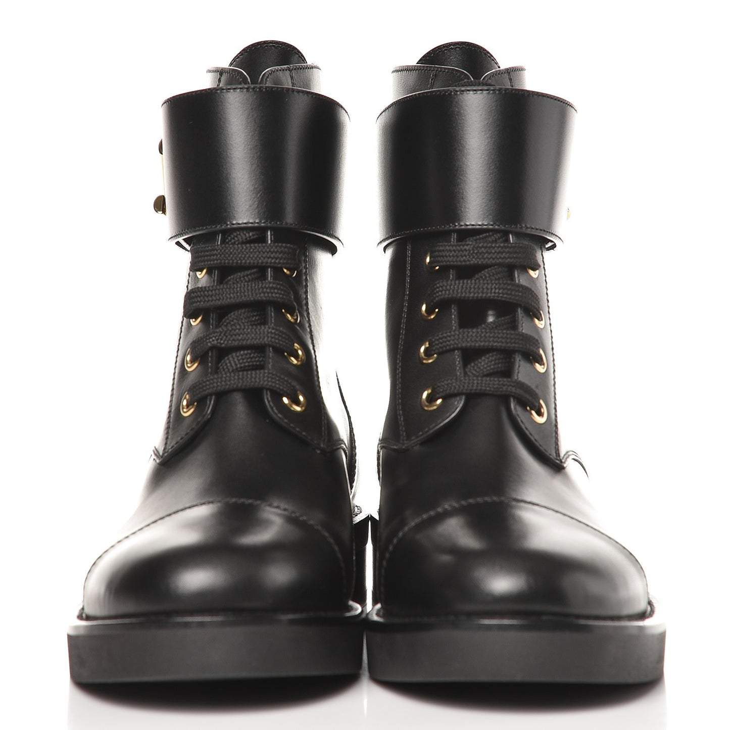 Calfskin Wonderland Ranger Boots 36 Black
