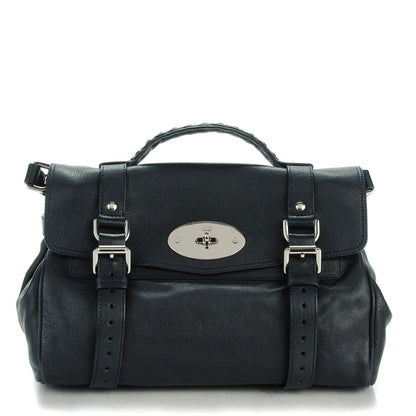 Mulberry Polished Buffalo Medium Alexa Midnight Blue 1 of 9