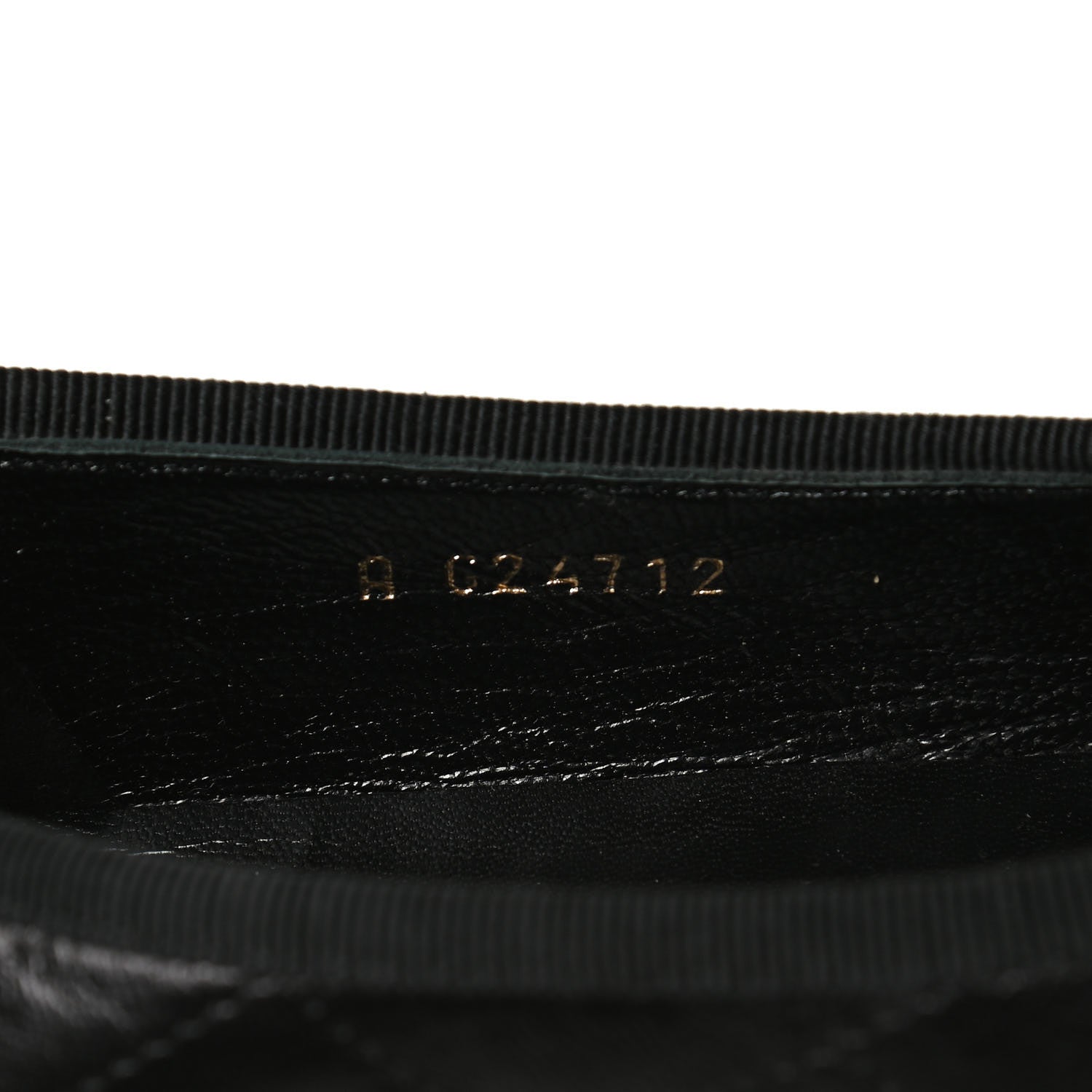 Chanel Lambskin Quilted Cambon Ballerina Flats 36 Black 8 of 9