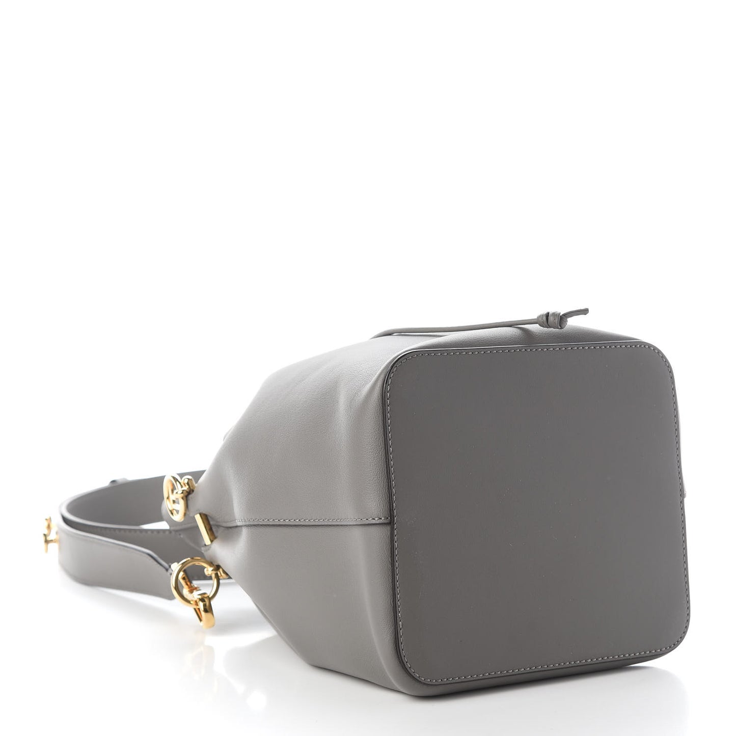 Vitello Grace Matte F is Fendi Grande Mon Tresor Bucket Bag Argilla