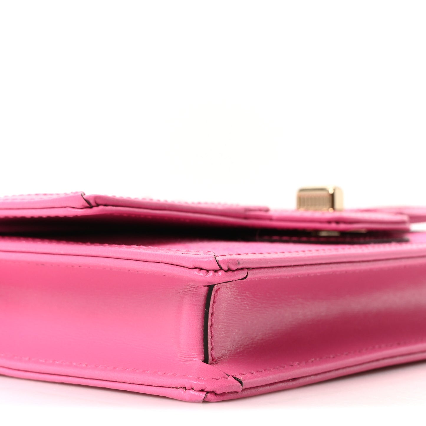 GG Monogram Scratch Lux Calfskin Mini Luce Shoulder Bag Blossom Rose Dark Blossom