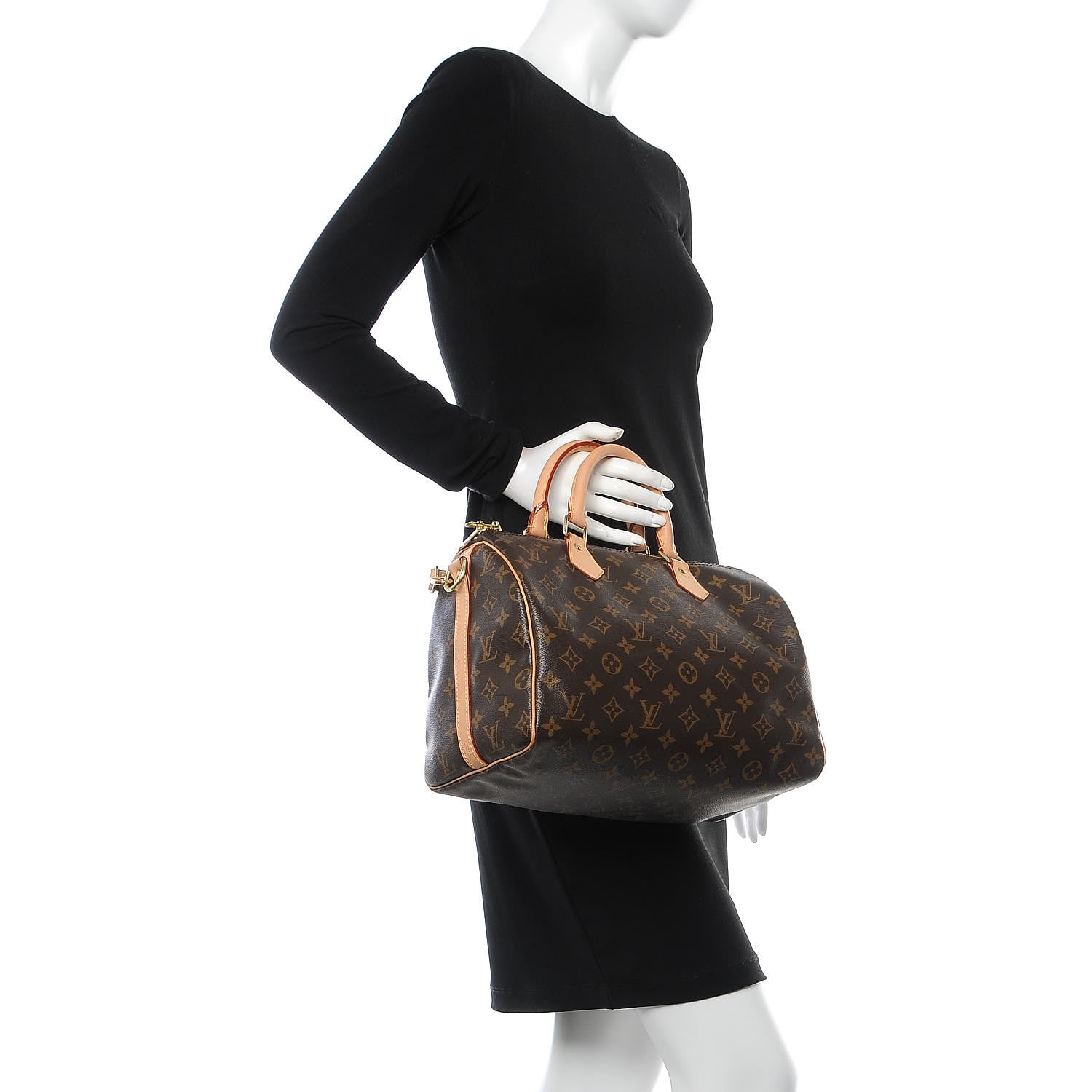 Louis Vuitton Monogram Speedy Bandouliere 30 2 of 8