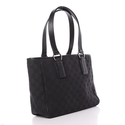Gucci Monogram Medium Tote Black 3 of 10