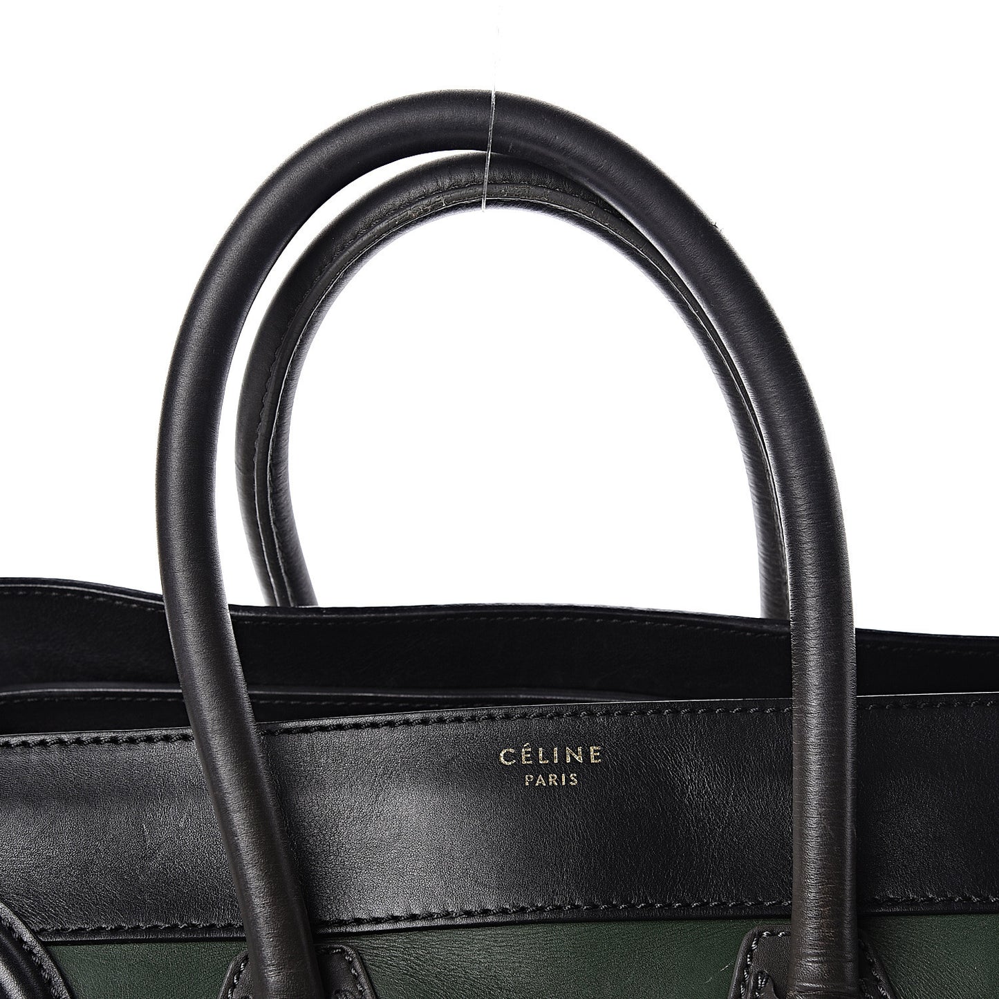 Smooth Calfskin Mini Tri-Color Luggage Forest