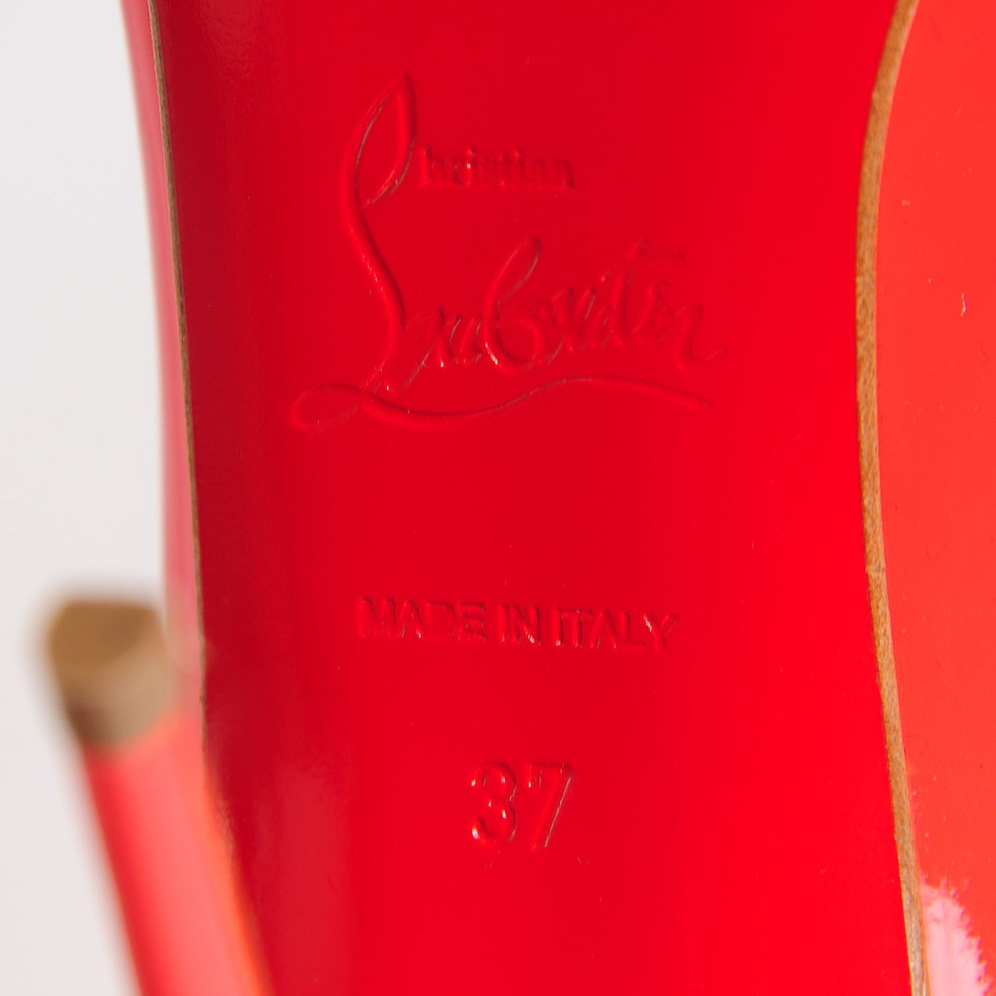 Patent Pigalle Follies 100 Pumps 37 Poppy