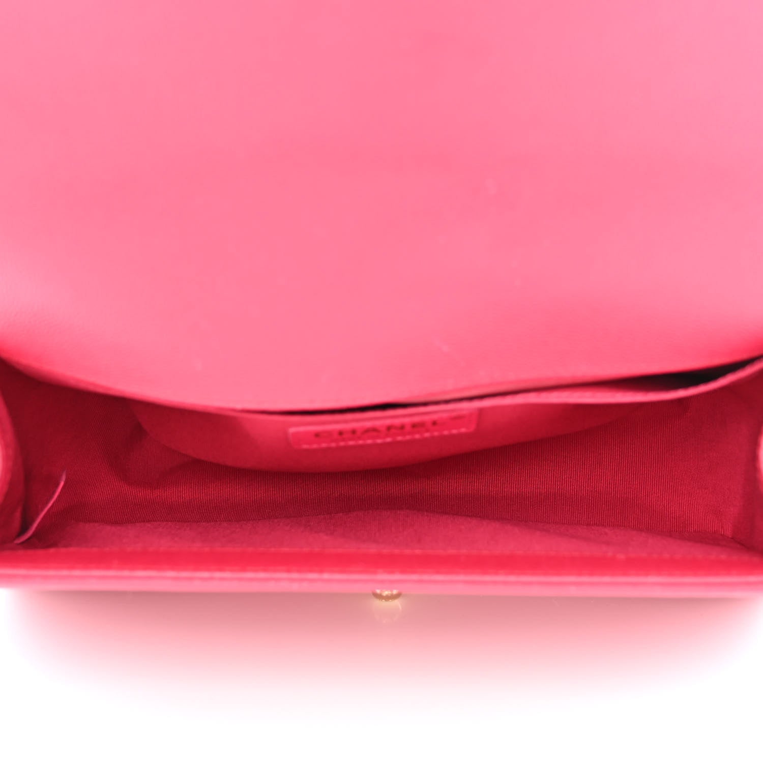 Chanel Caviar Quilted Medium Boy Flap Dark Pink 5 of 12