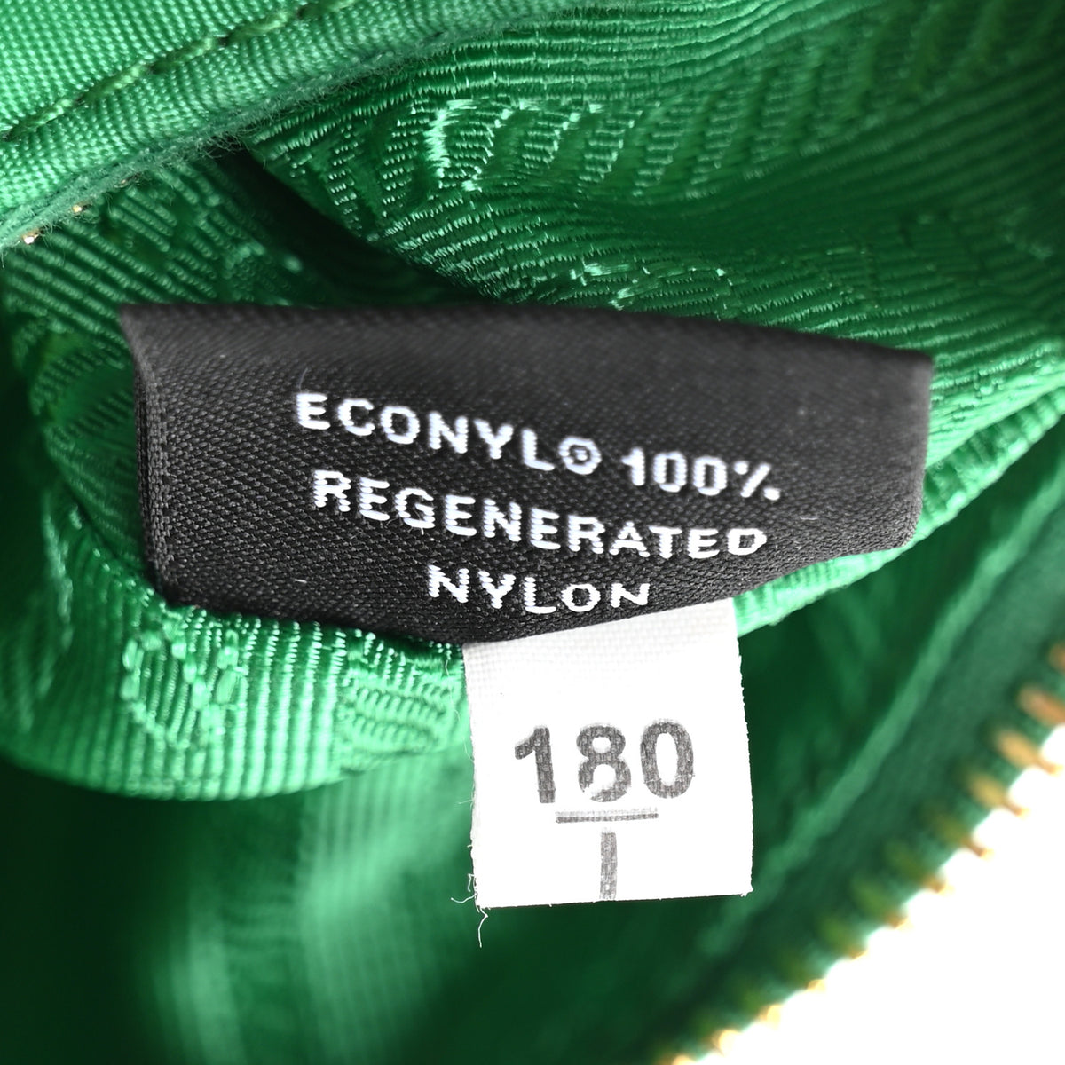 Prada Re-Nylon Saffiano Stitched Mini Re-Edition 1995 Chaine Shoulder Bag Menta 7 of 10