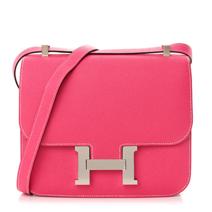 Hermes Epsom Constance 24 Rose Tyrien 1 of 11