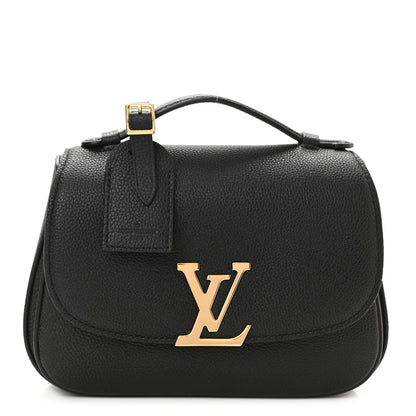 Louis Vuitton Grained Calfskin Vivienne NM Black 1 of 9