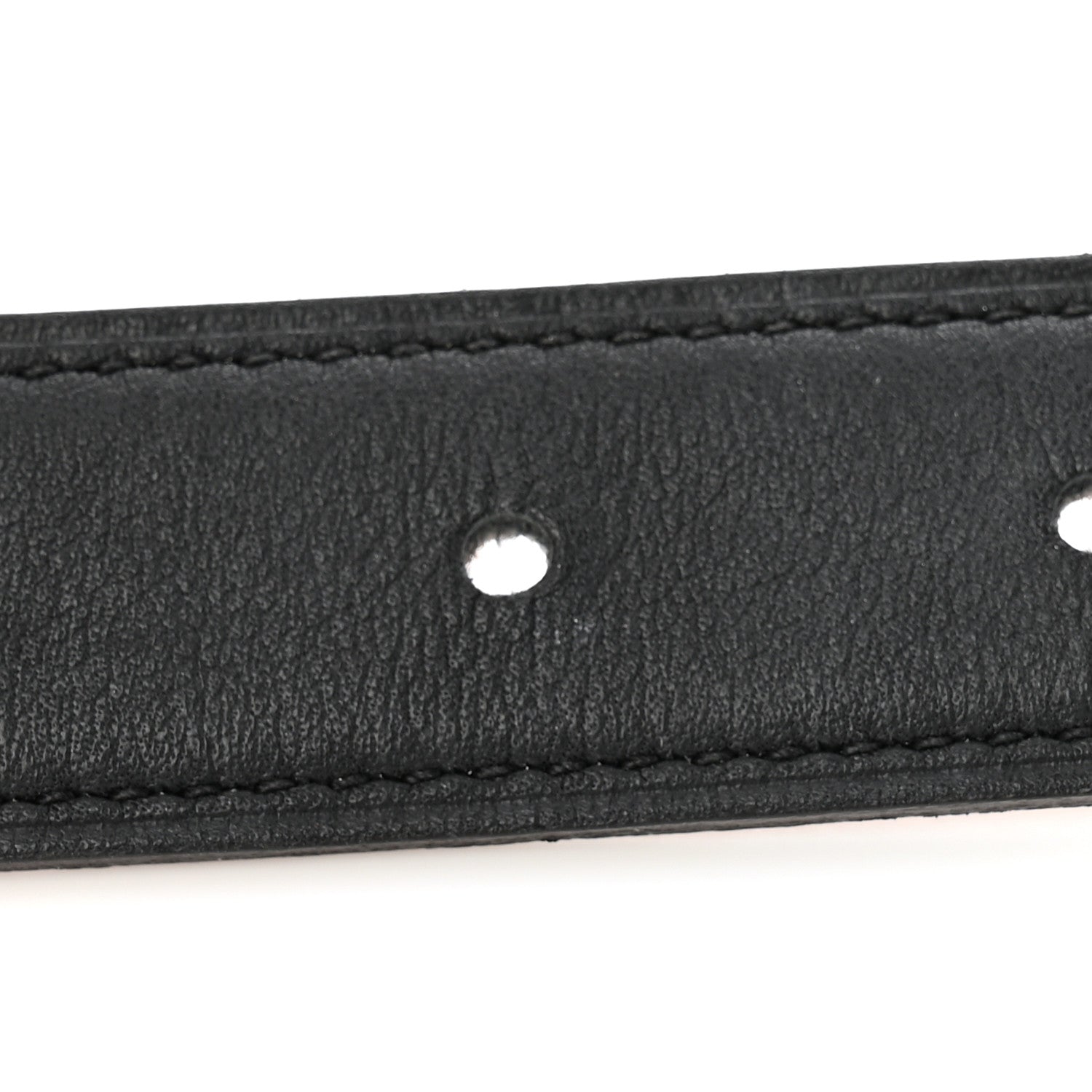 Hermes Swift Epsom 24mm H au Carre Twist Belt 90 36 Black Gold 6 of 7