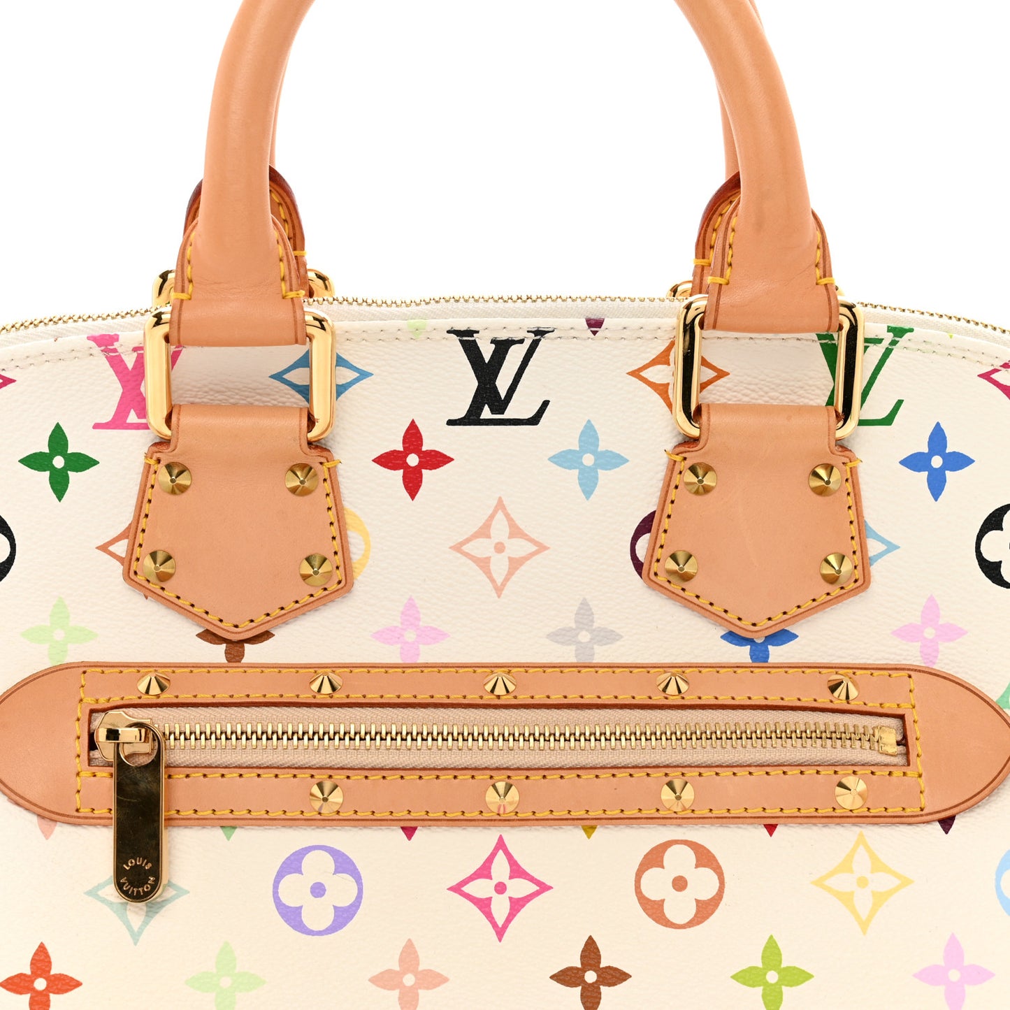 Monogram Multicolor Alma White