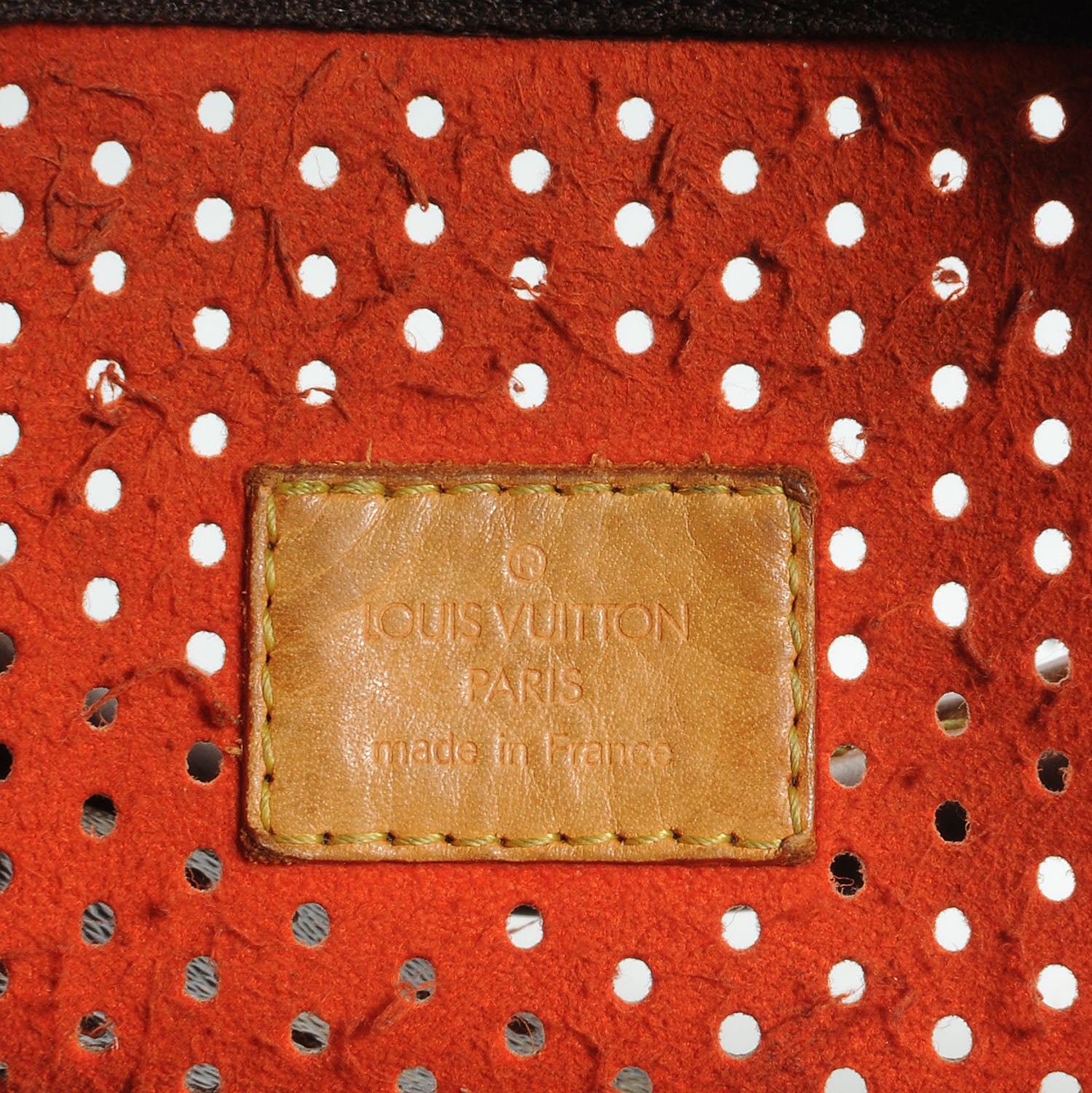 Louis Vuitton Monogram Perforated Speedy 30 Orange 6 of 8