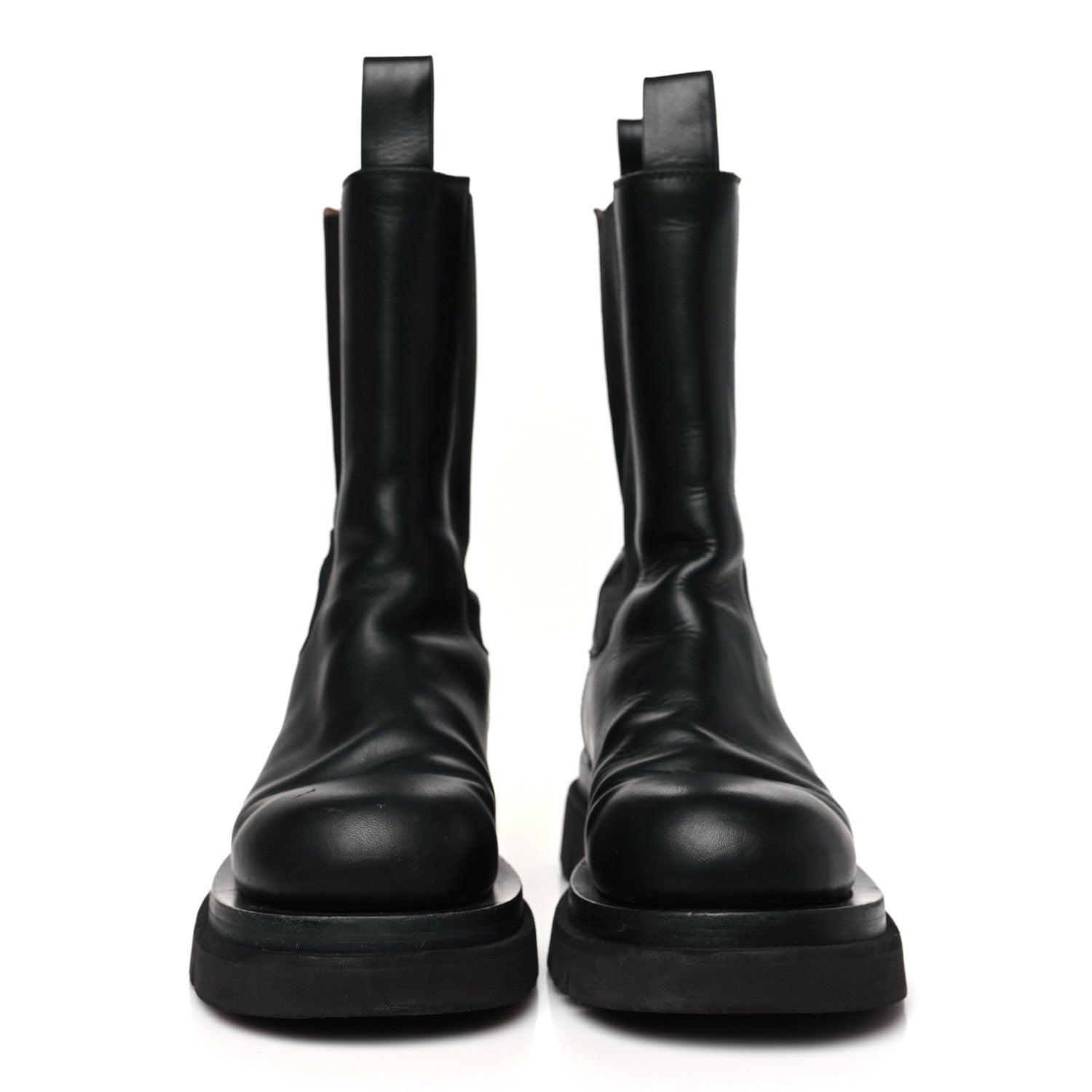 Bottega Veneta Calfskin The Lug Chelsea 55mm Boots 40 Black 3 of 11