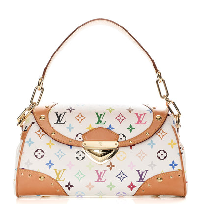 Louis Vuitton Monogram Multicolor Beverly MM White 1 of 11