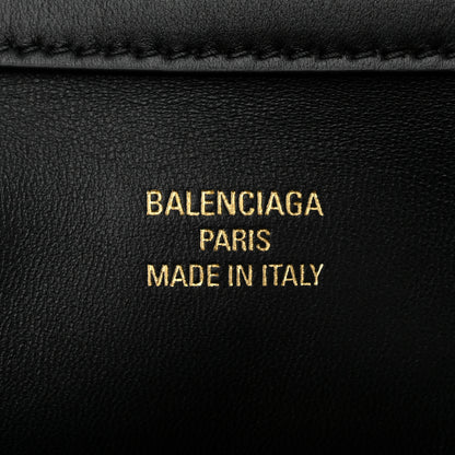 Balenciaga Natural Smooth Calfskin Mini Rodeo Top Handle Handbag Black 6 of 9