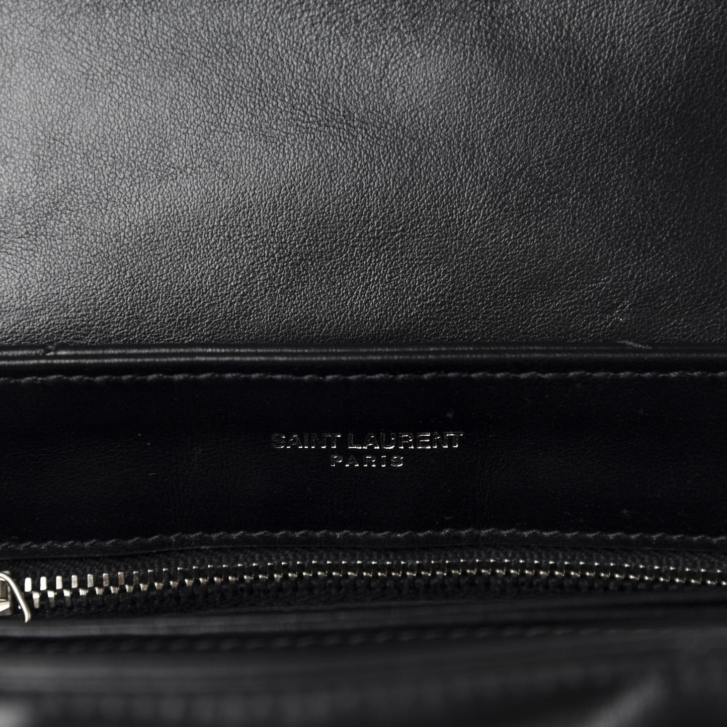 Calfskin Y Quilted Monogram Toy Loulou Crossbody Bag Black