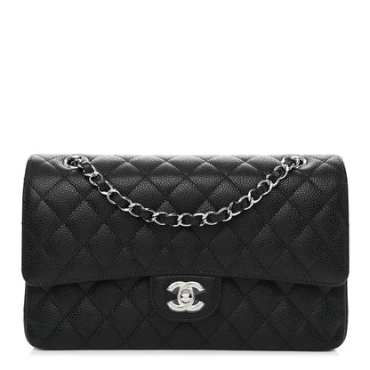Chanel Caviar Quilted Medium Double Flap Black 1 of 11