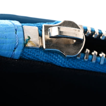 Off-White Saffiano Striped Mini Diag Binder Clip Bag Blue 12 of 18