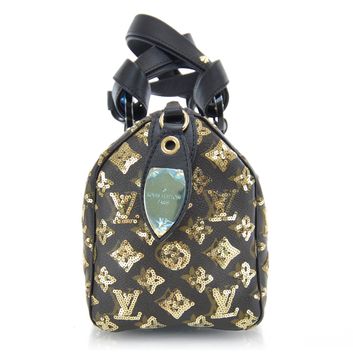 Monogram Sequins Eclipse Speedy 28 Gold