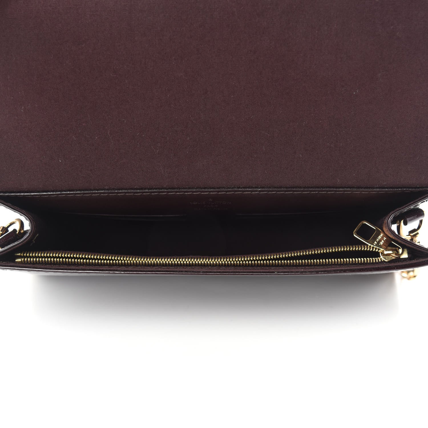 Louis Vuitton Vernis Ana Clutch Amarante 5 of 9