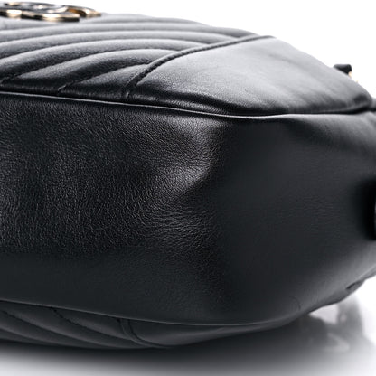 Chanel Calfskin Quilted Daily Chevron Camera Case Black 10 of 10